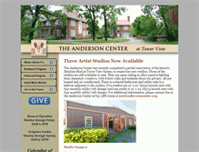 Tablet Screenshot of andersoncenter.org